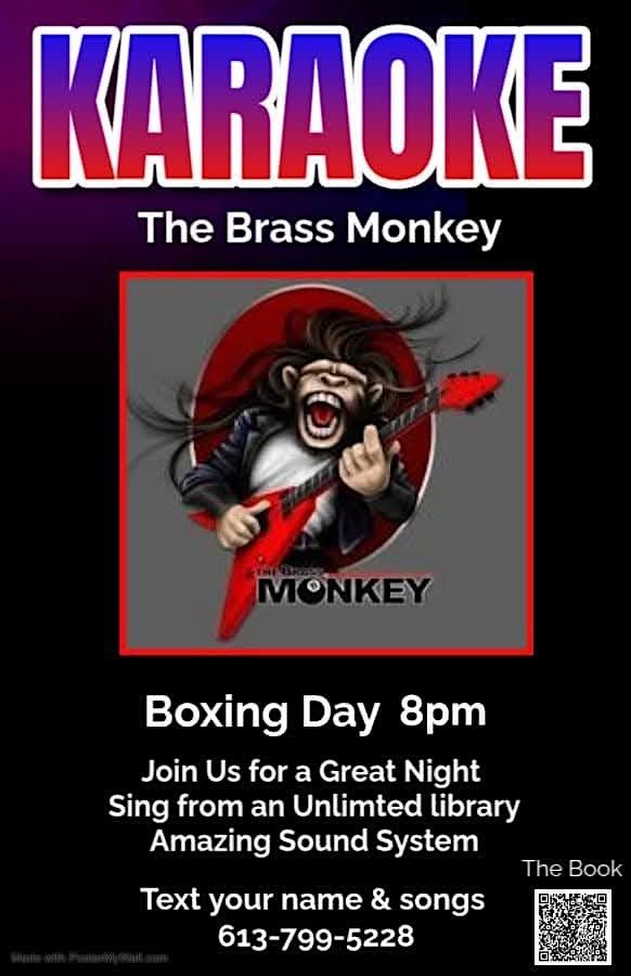 Ottawa's Boxing Day Bash at The Brass Monkey 8pm - Free