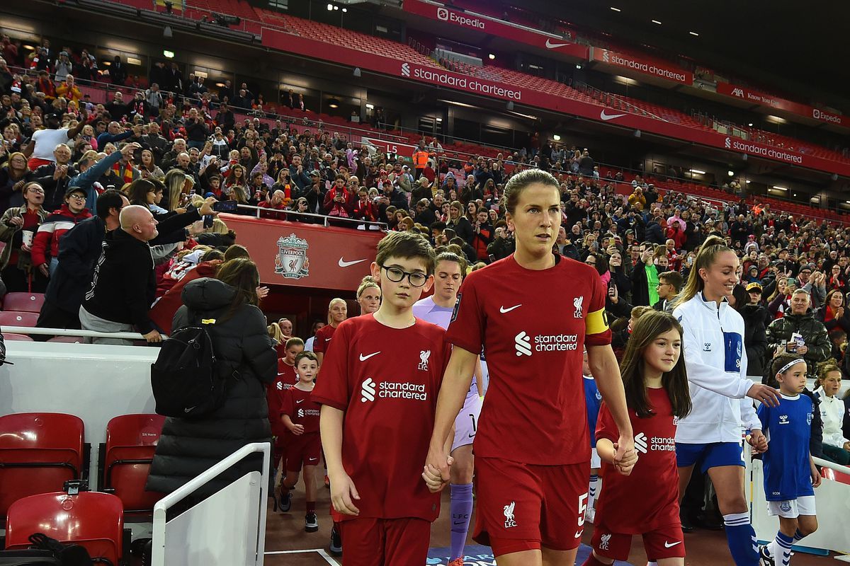 Liverpool FC vs Everton FC at Anfield Stadium