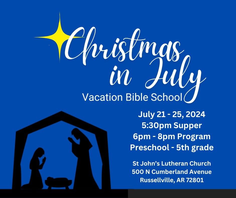 Vacation Bible School 2024 - Christmas in July