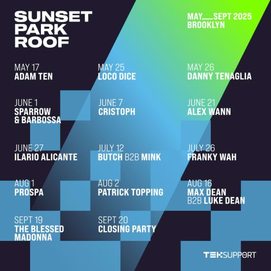 Teksupport: Max Dean b2b Luke Dean (open to close)