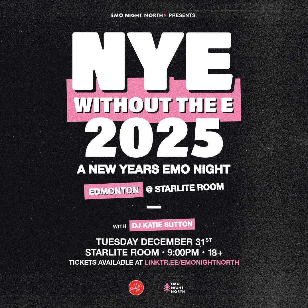 NYE Without The E 2025: NYE Emo Night at Starlite Room