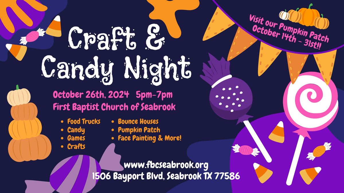 Craft & Candy Night!!!