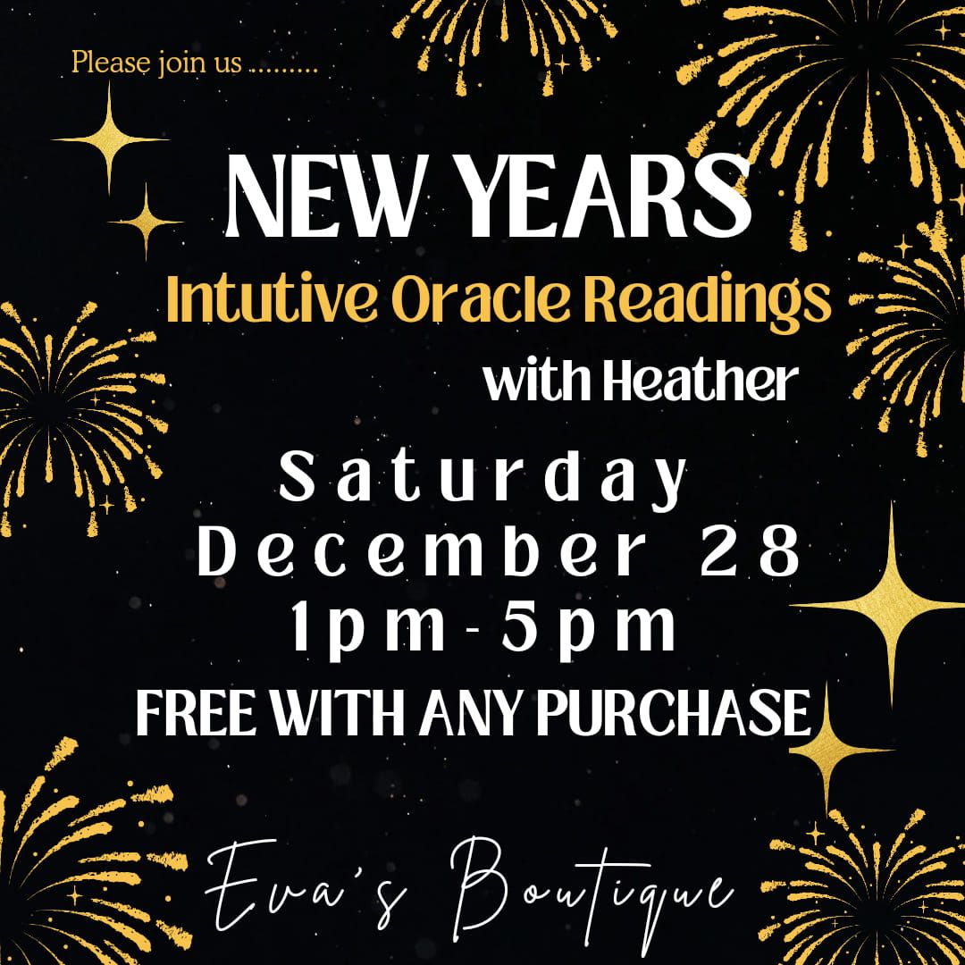 New Years Oracle Readings FREE WITH ANY PURCHASE 