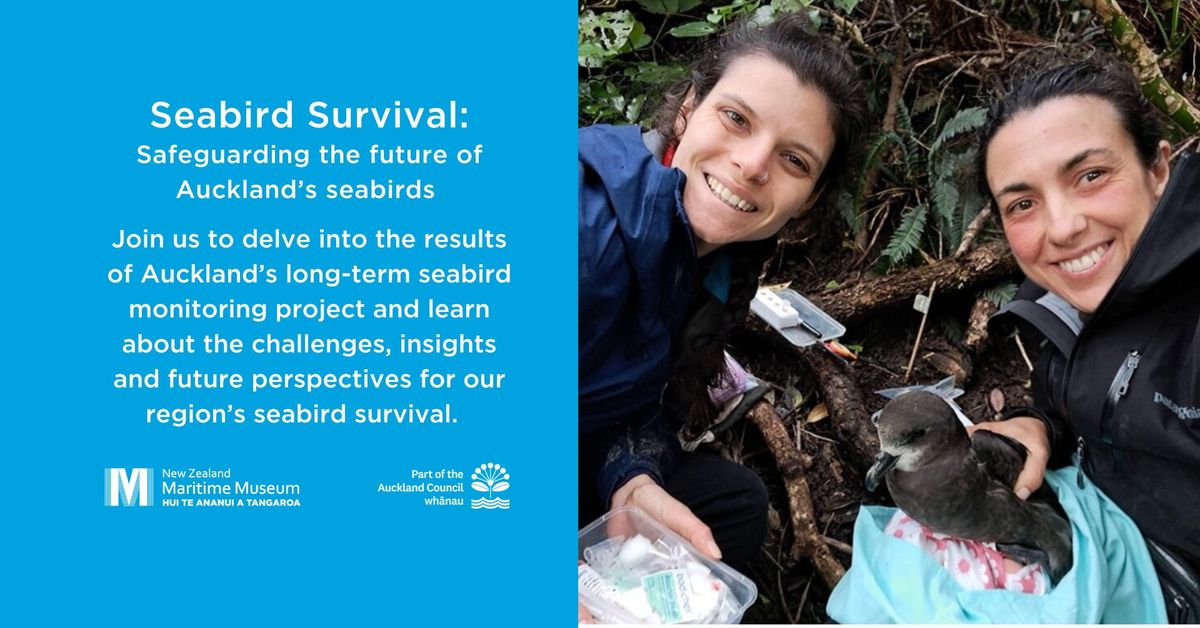 Seabird Survival: Safeguarding the future of Auckland\u2019s seabirds 