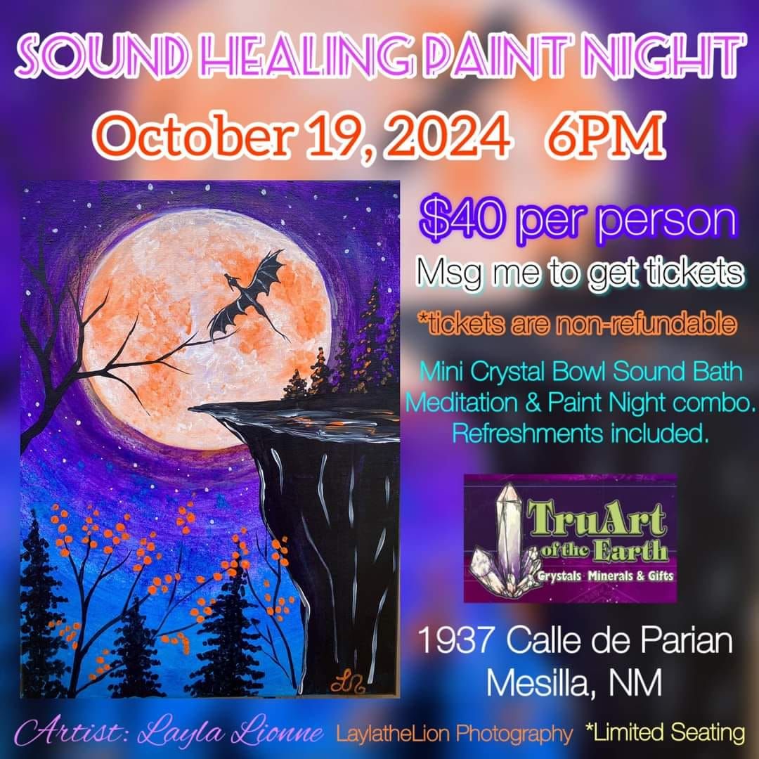 Sound Healing Paint Night