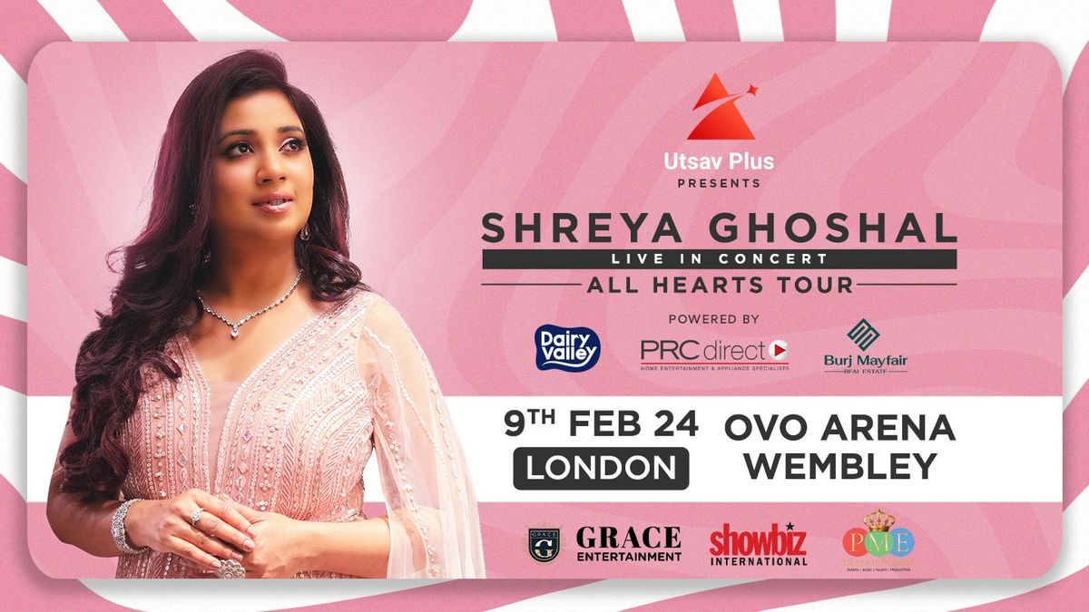 Shreya Ghoshal London Tickets
