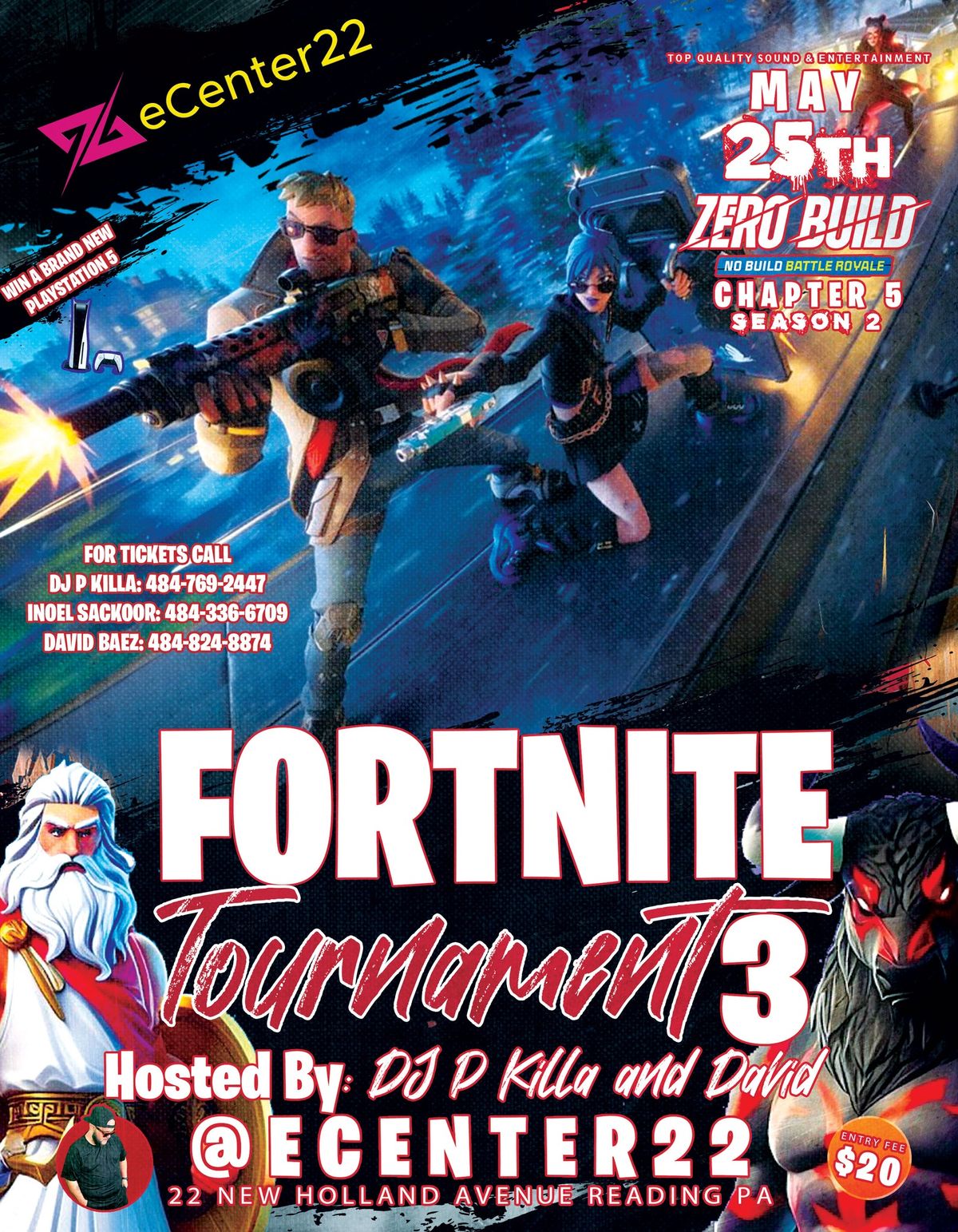 Fortnite Tournament Part. 3 at the eCenter22