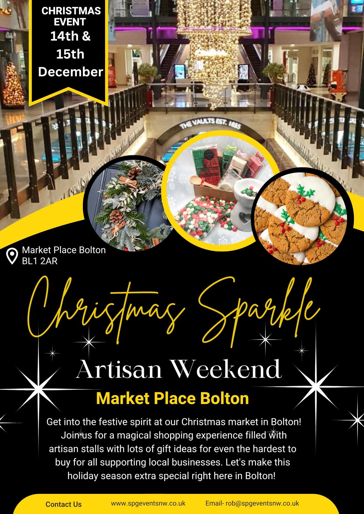 Christmas sparkle Artisan weekend 