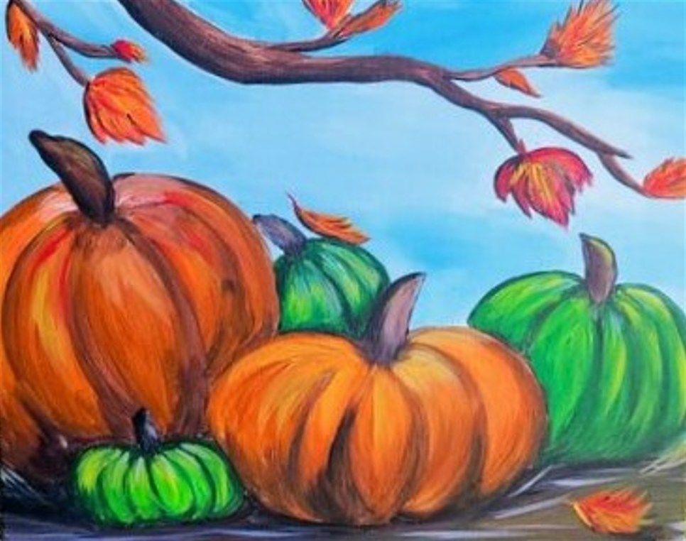 Fall Pumpkins 13&Up Paint Night