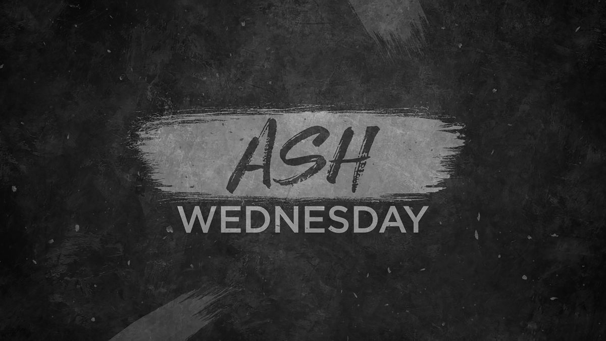 Ash Wednesday Service