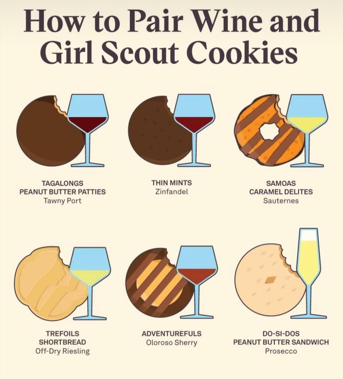 Girl Scout Cookie Booth & Wine Tasting!