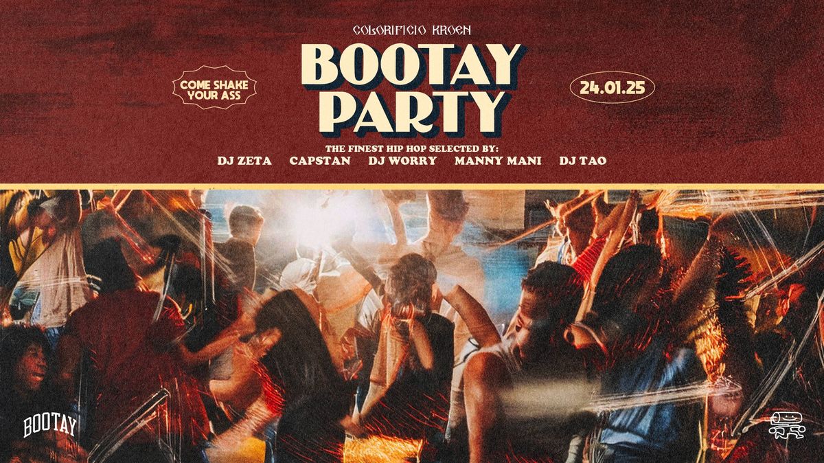 BOOTAY PARTY al Colorificio Kroen