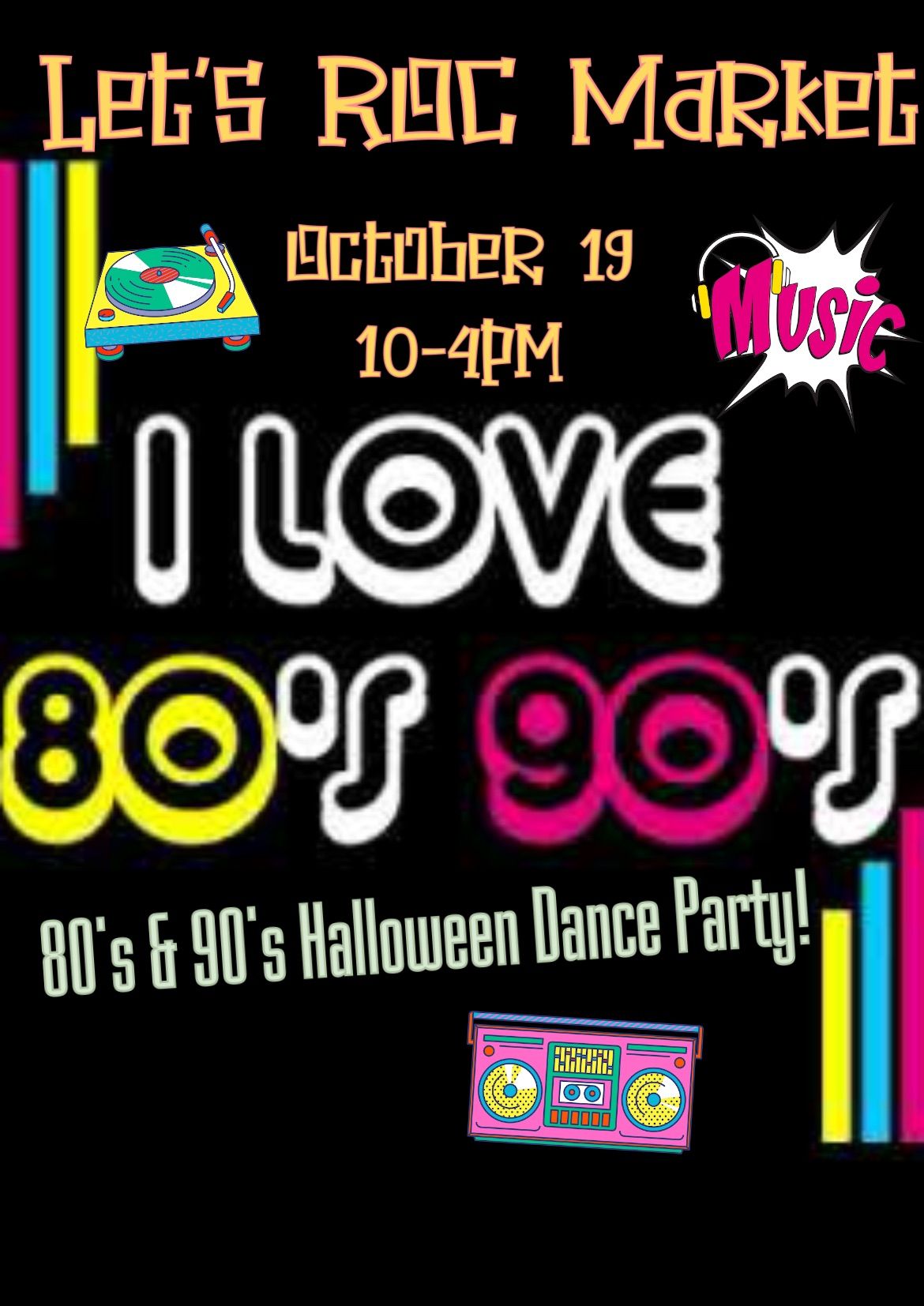 October Market: 80s\/90s Halloween Theme