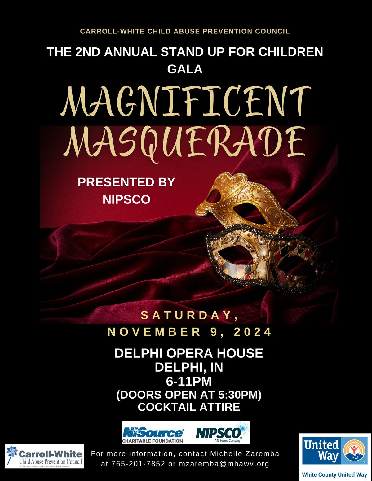 2nd Annual Stand Up for Children Gala - "Magnificent Masquerade"