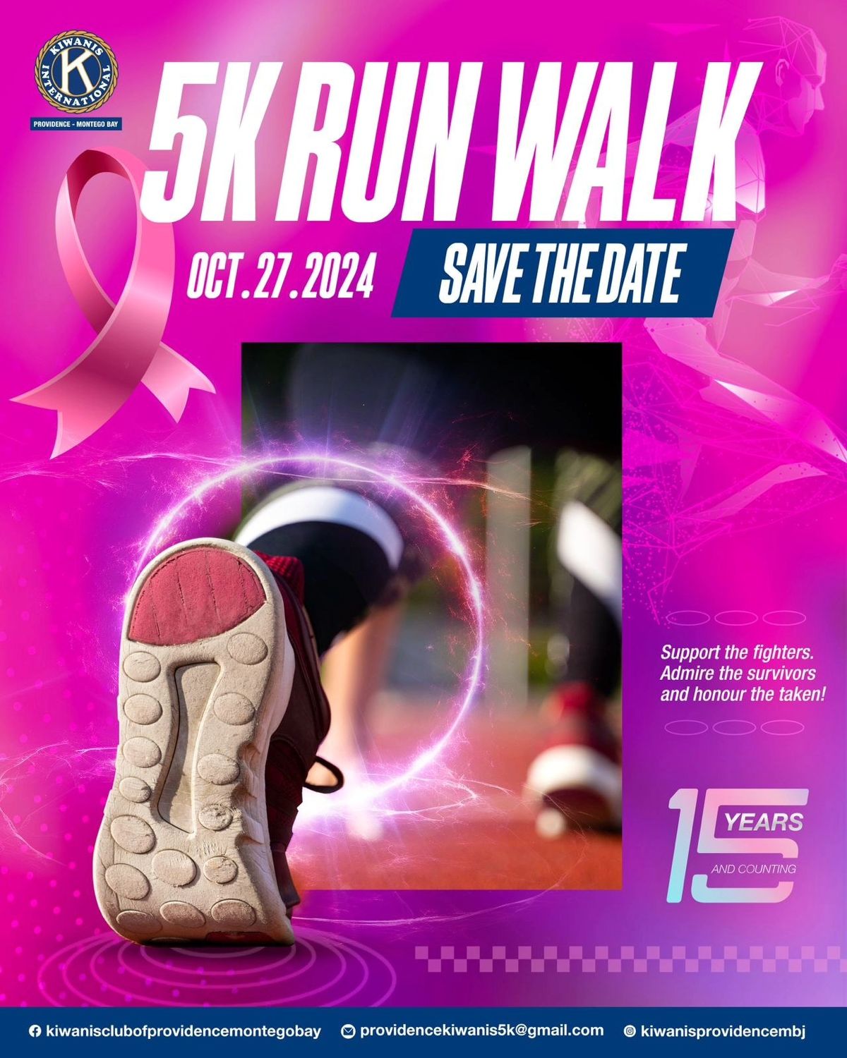 BREAST CANCER AWARENESS 5K Run\/Walk