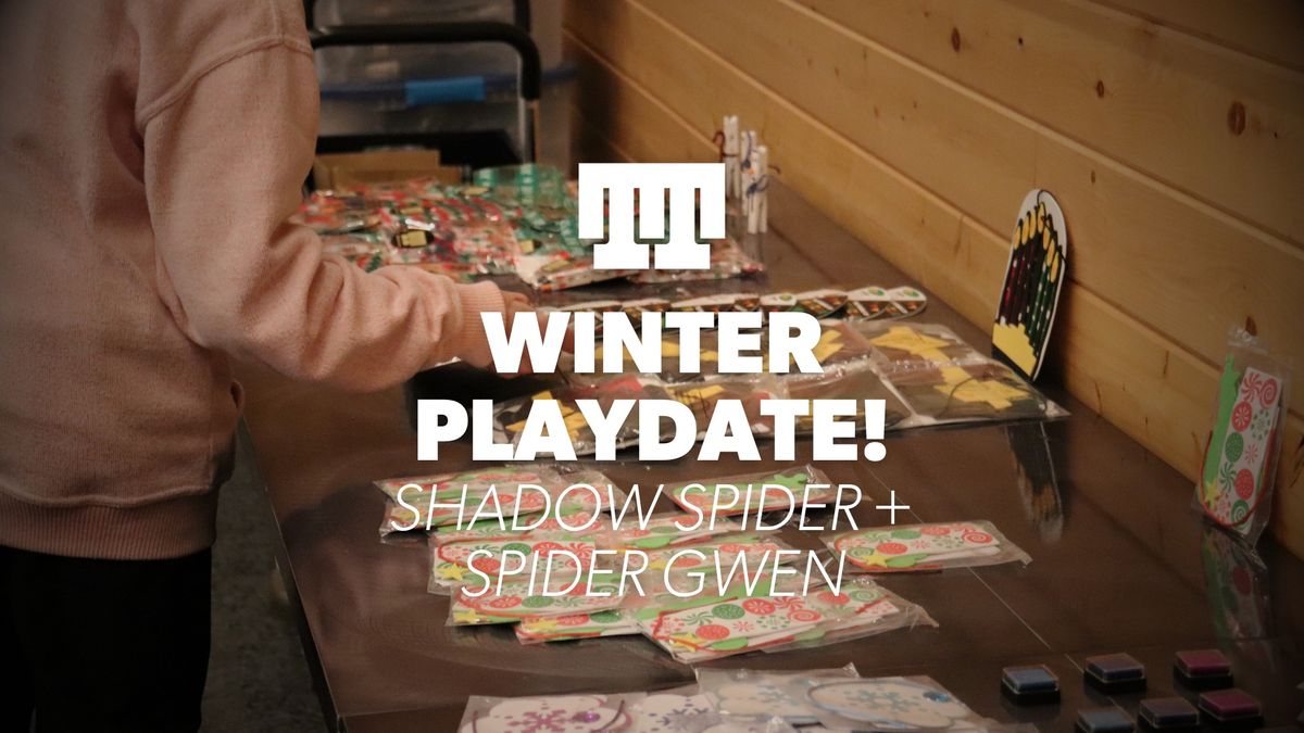 Winter Playdate!: Shadow Spider + Spider Gwen