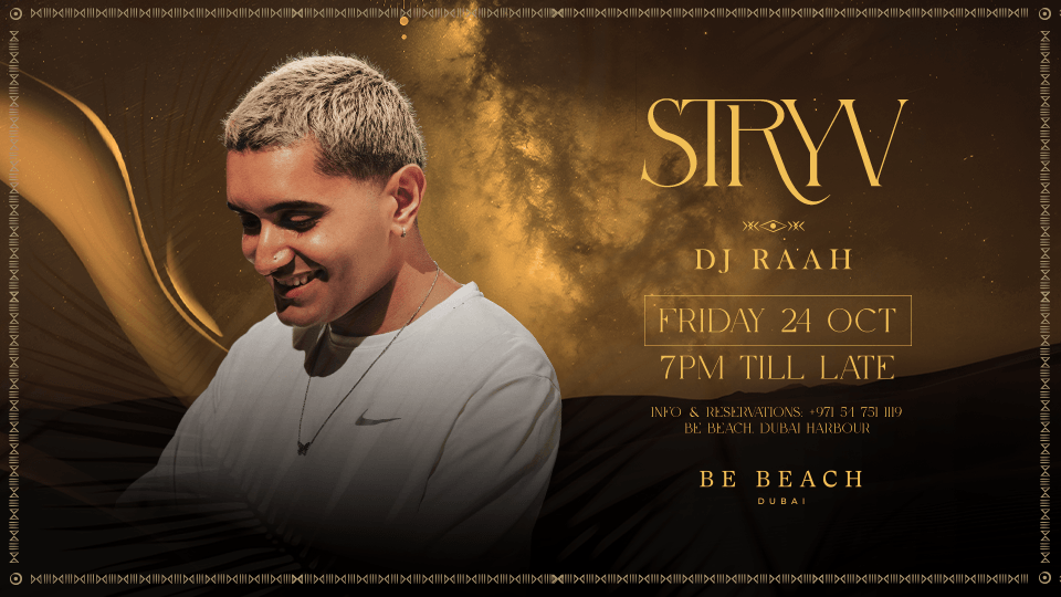 STRV at Be Beach Dubai