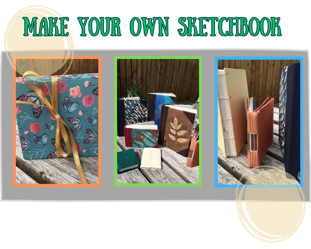 MAKE YOUR OWN SKETCHBOOK - with Jackie Hichens