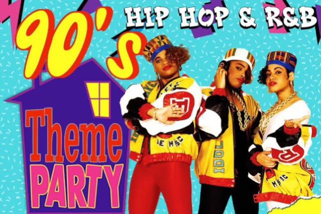 90's Theme Hip-Hop and R&B Party