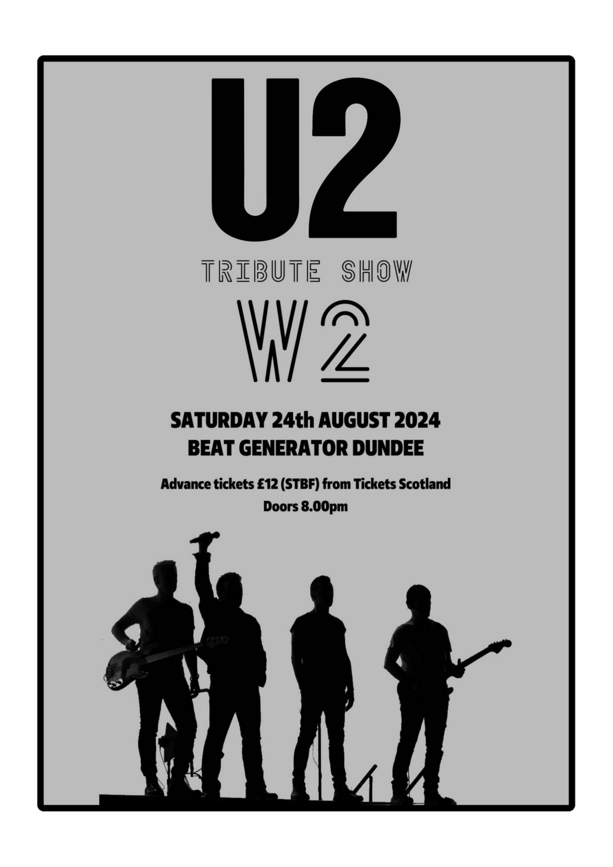 U2 tribute show - W2