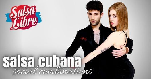 Salsa cubana: social combinations & rueda - Aga & Roger 23.01