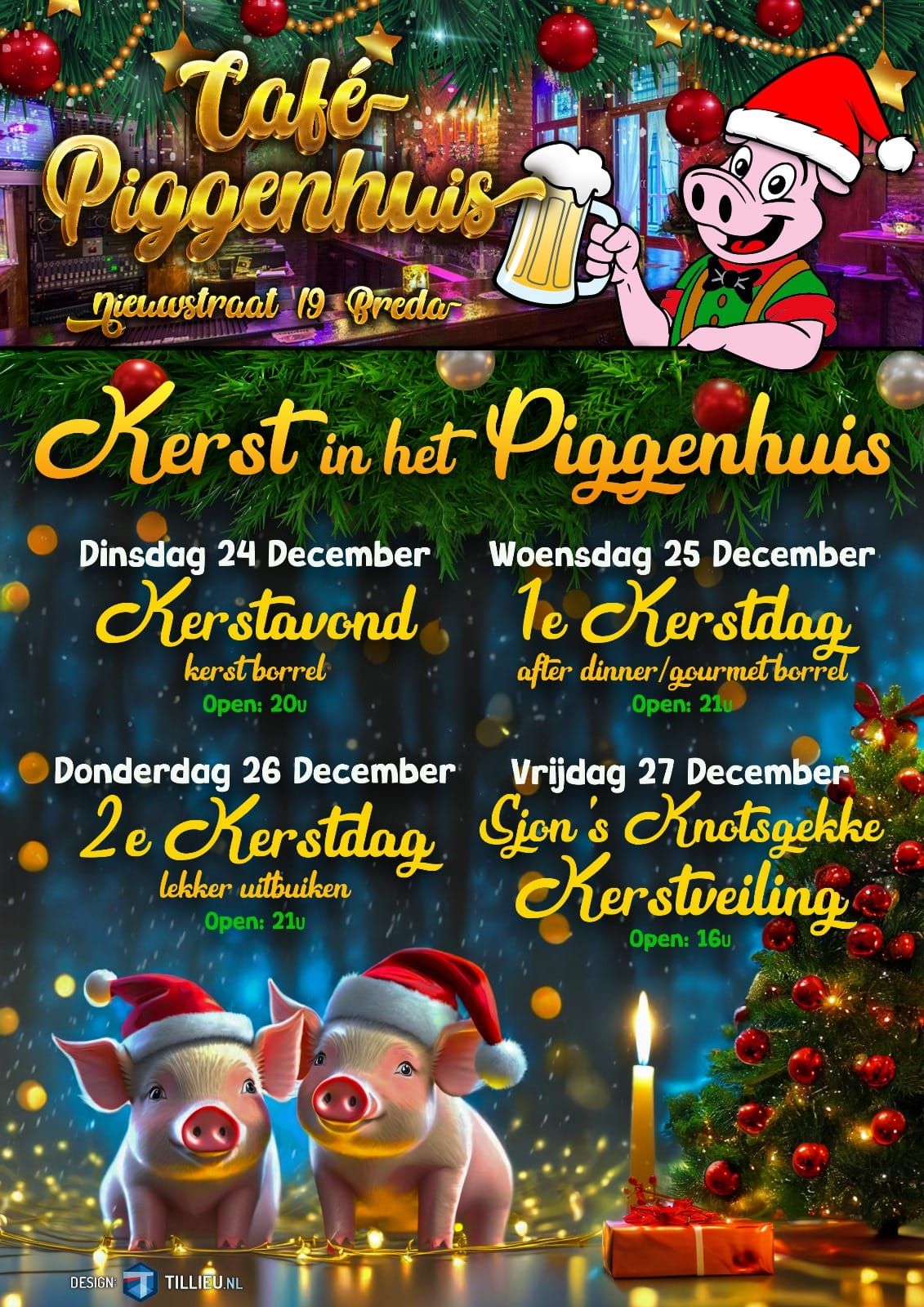 Kerst in het Piggenhuis 