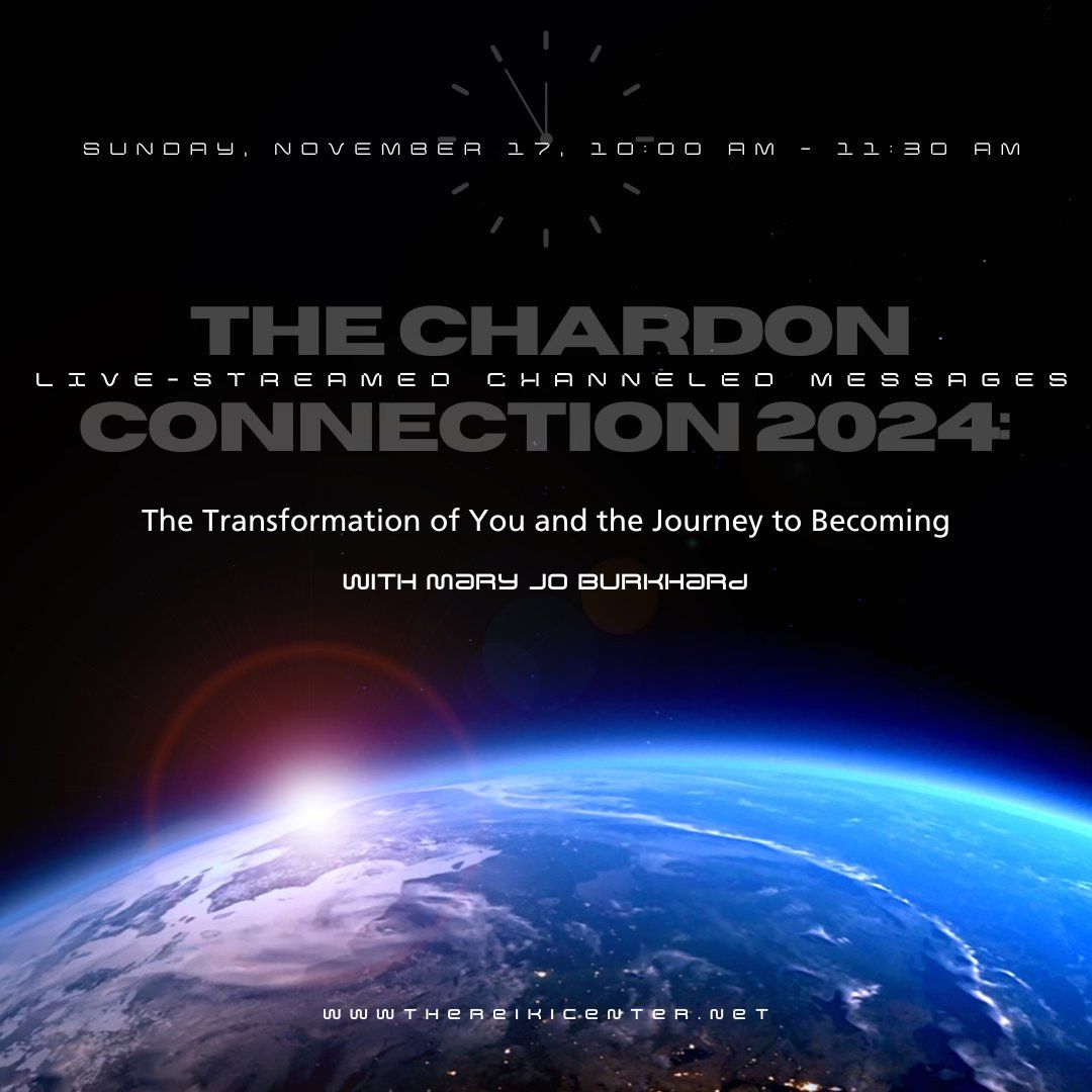 The Chardon Connection 2024: November Topic- The Transformation of You and the Journey to Becoming 