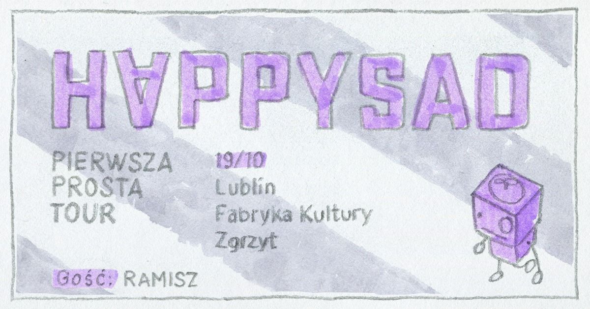 Happysad - Pierwsza Prosta - Lublin