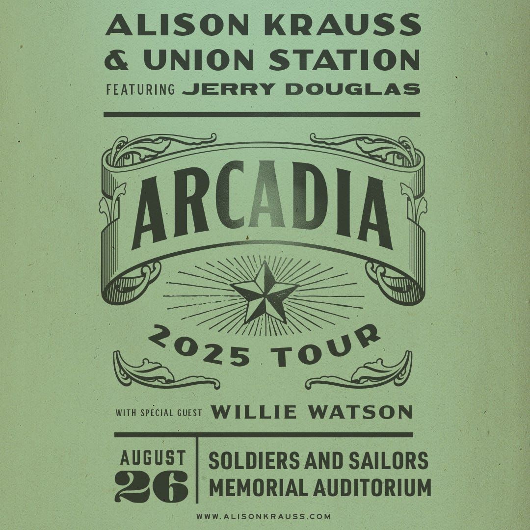 Alison Krauss and Union Station at Soldiers and Sailors Memorial Auditorium