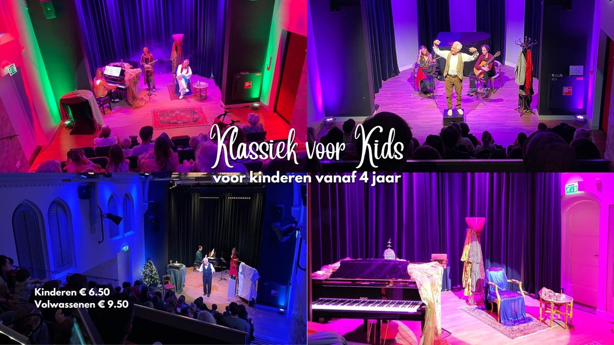 Klassiek voor Kids - Kinderconcerten voor kinderen vanaf 4 jaar