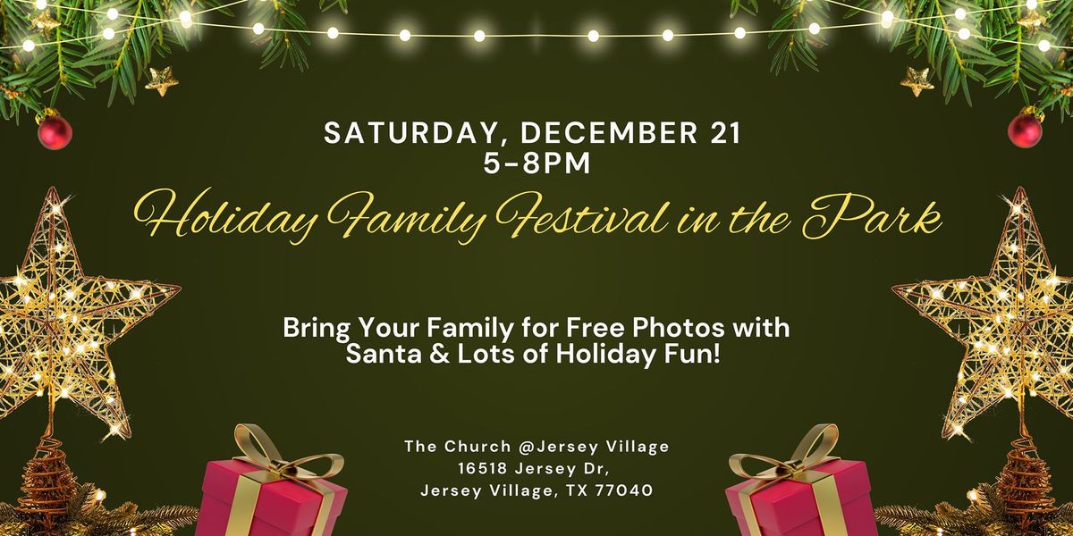 Holiday Foster Family Festival in the Park