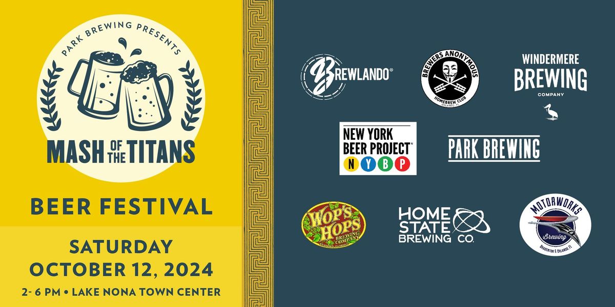 Lake Nona Beer Festival: Mash of the Titans