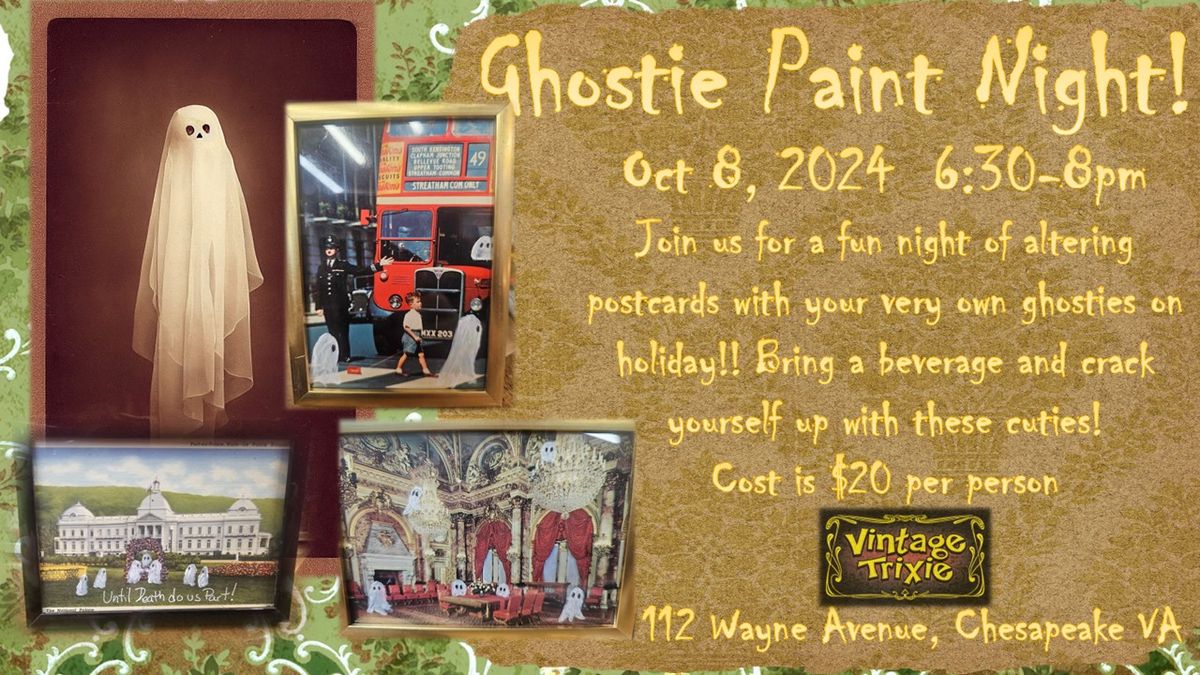 Ghostie Paint Night!