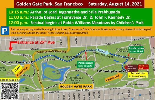 55th Annual (2021) \u2013 Festival of the Chariots (San Francisco Golden Gate Park)