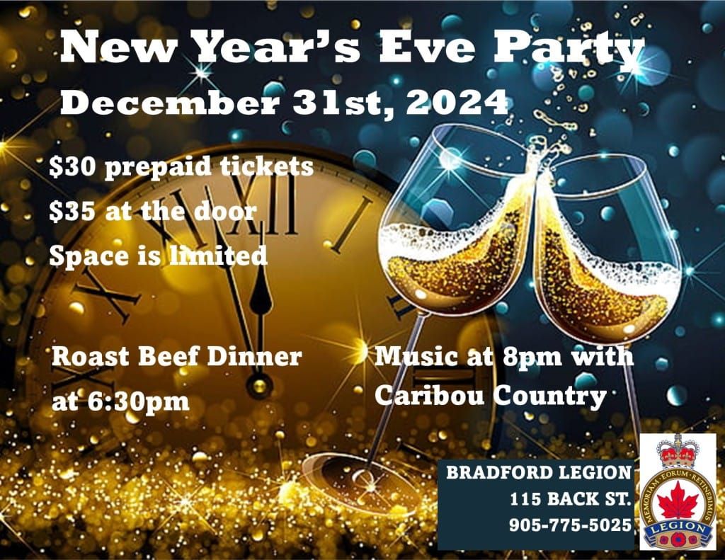 New Year's Eve Party ***Cash Only**