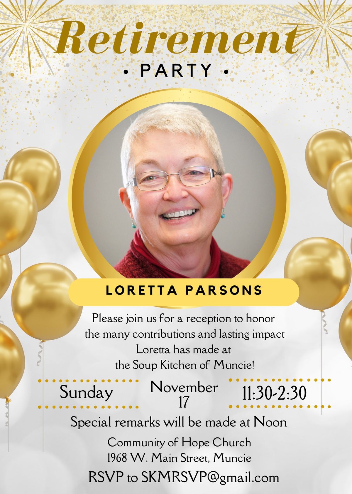 Loretta's Retirement Party