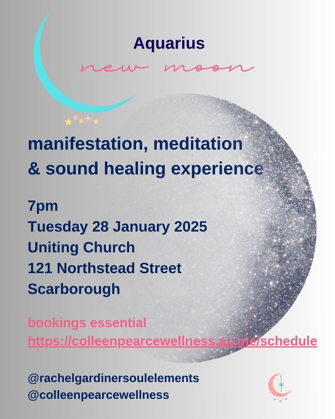 New moon manifestation meditation and sound healing