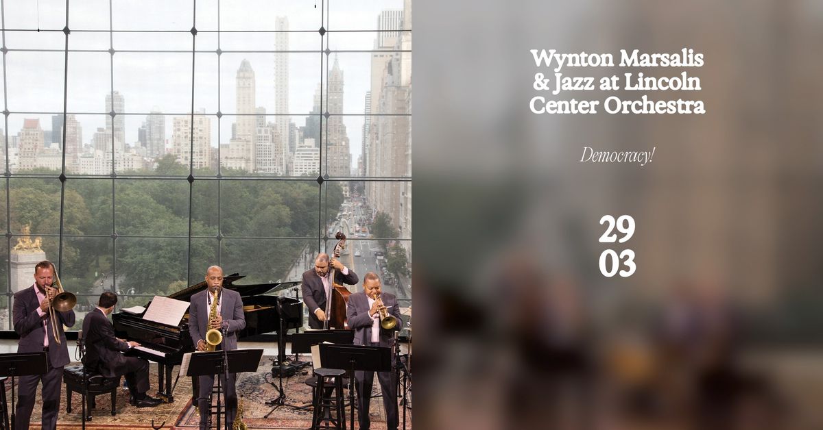 Wynton Marsalis at Klarafestival | with Jazz at Lincoln Center Orchestra