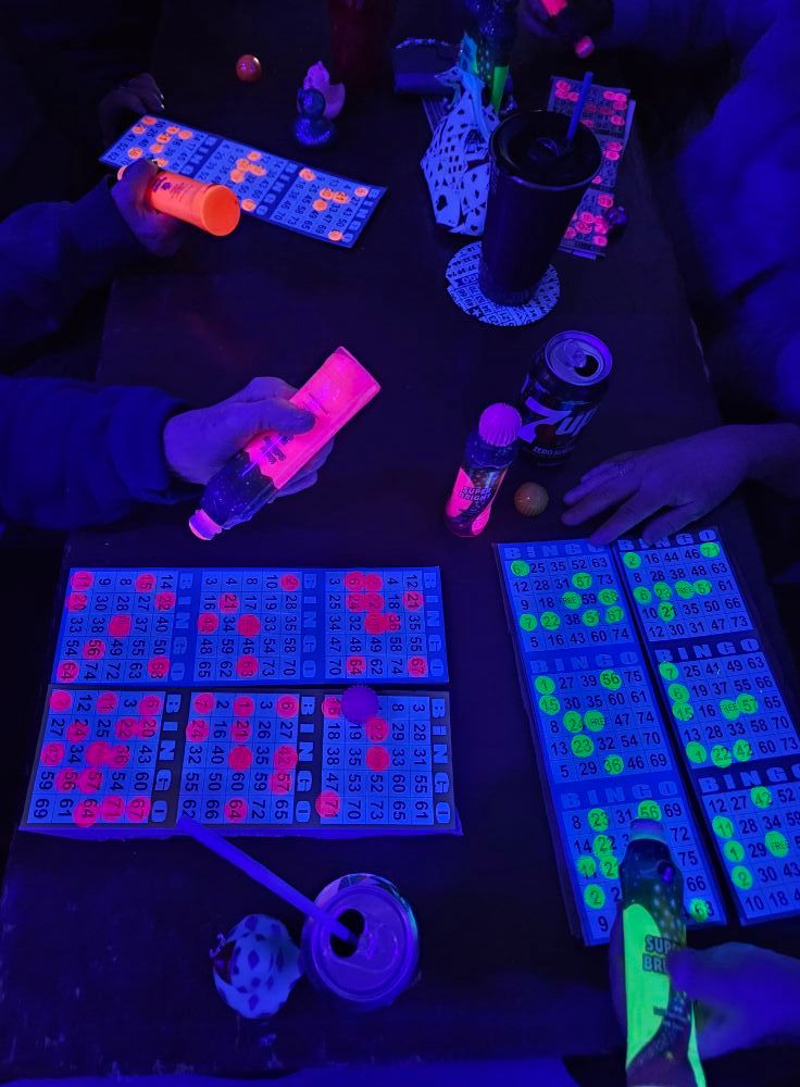 Blacklight Bingo 