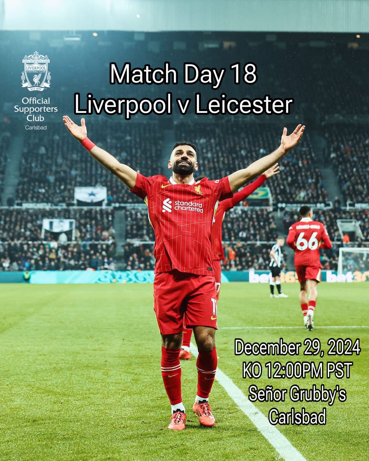 Match Day 18 - Liverpool v Leicester 