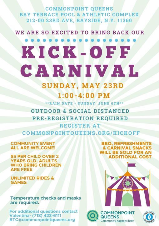 Bay Terrace Pool & Athletic Center Kick-Off Carnival