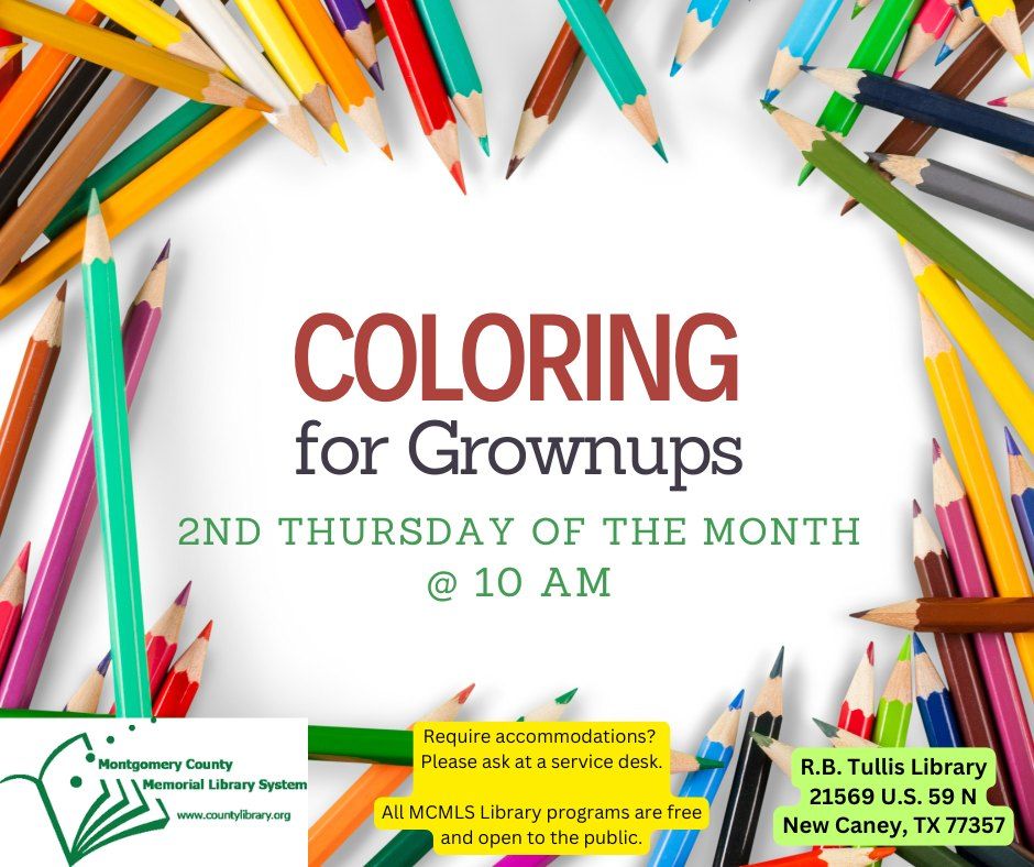 Coloring for Grownups