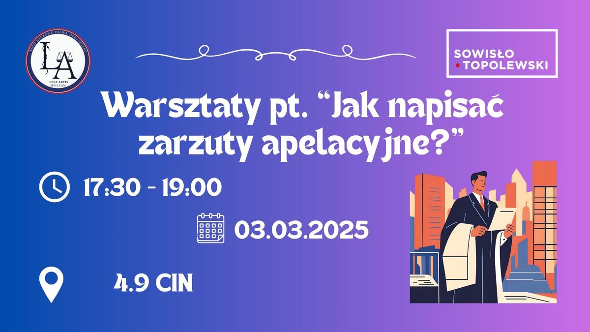 Jak napisa\u0107 zarzuty apelacyjne?