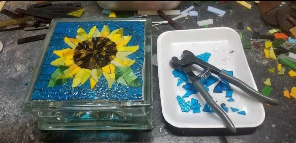 Lighted Block Mosaic Class