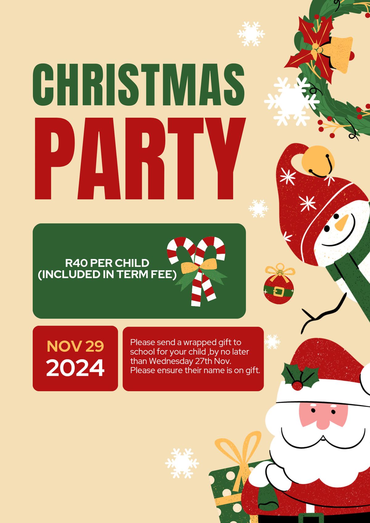 Bambini Christmas Party 2024