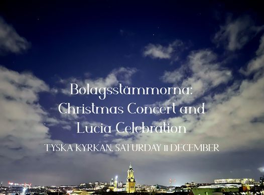 Bolagsst\u00e4mmorna: Christmas Concert and Lucia Celebration