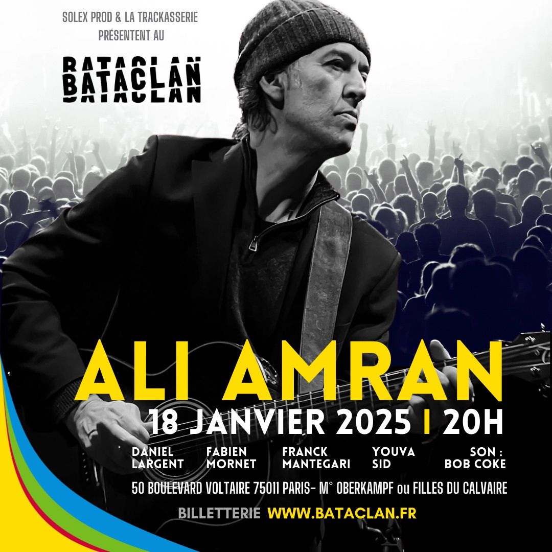 Ali Amran au Bataclan