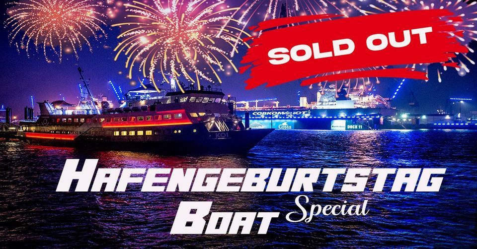 [SOLD OUT] Spirit of Goa Boat Party- Hafengeburtstag