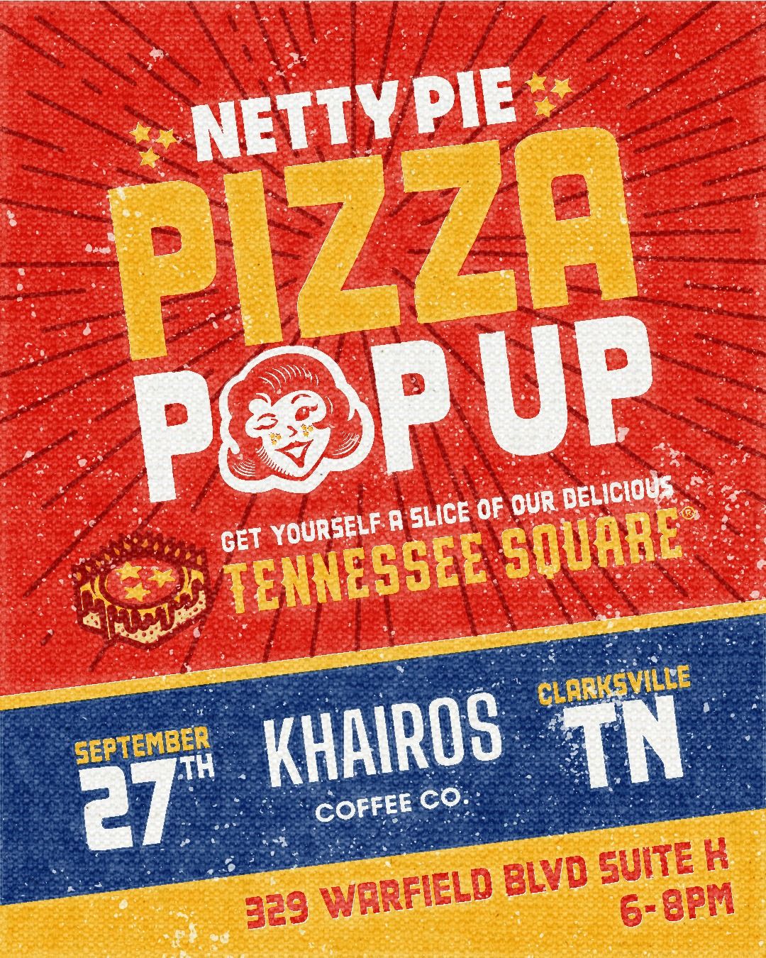 Netty Pie Pizza Pop Up at Khairos