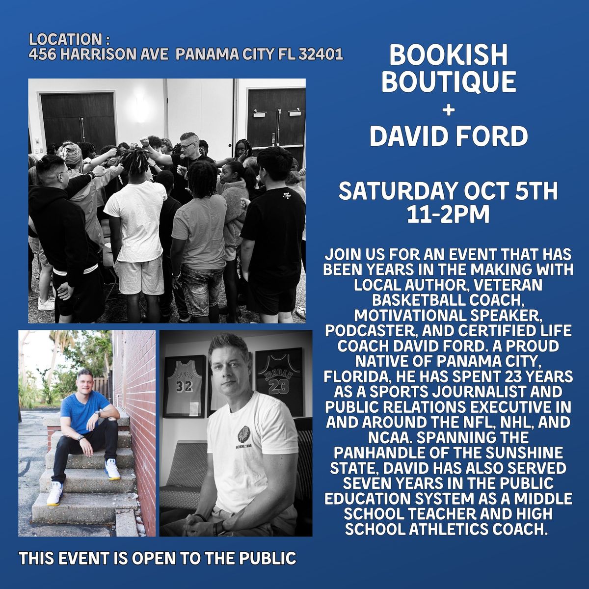 Book Signing with David Ford!